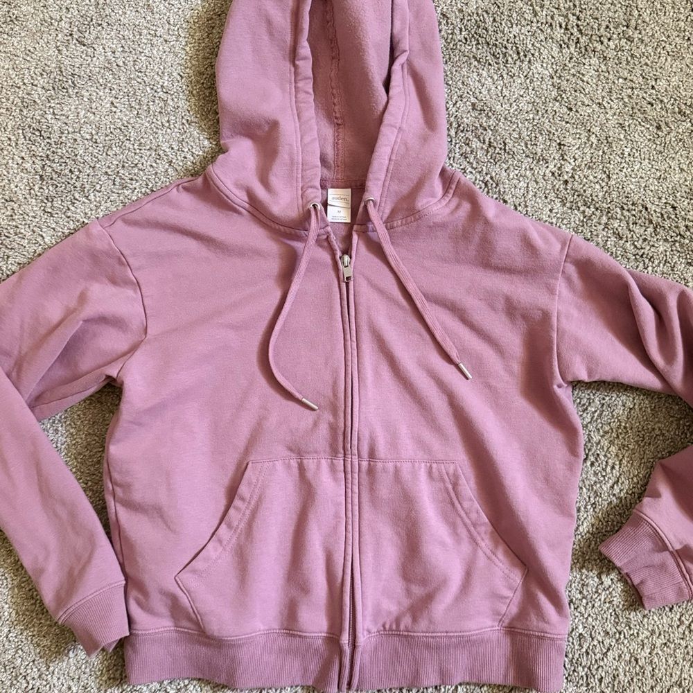 Auden Pink Hoodie Sweatshirt